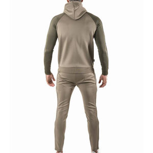 Alta calidad nuevo logotipo personalizado al por mayor Tech Fleece chándal hombres Jogger chándal de talla grande otoño cremallera chándal - Product Image 2