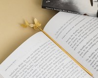 Marque-page suspendu personnalisable en laiton fait main, style Art Déco, d'inspiration vintage, élégant, cadeau de lecture pour étudiants, enseignants, littéraire