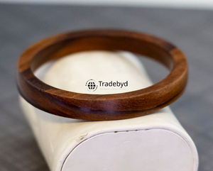 กำไลไม้ธรรมชาติสำหรับสวมใส่สบายๆและงานปาร์ตี้เครื่องประดับทำด้วยมือเครื่องประดับแบบชนบทสำหรับให้เป็นของขวัญและผู้ซื้อบูติกโดย tradebyd - Product Image 1