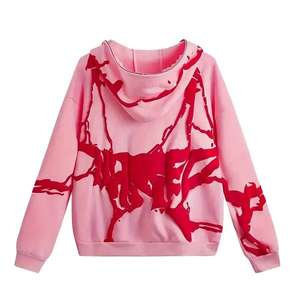 Sudadera con capucha con estampado de soplo y diseño personalizado, Sudadera con capucha con estampado de soplo superventas de talla grande - Product Image 2