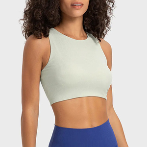 OEM Logo personnalisé couleur unie Yoga à manches courtes à manches longues Sportswear Gym Fitness course Leggings ensemble séchage rapide femmes 2026 - Product Image 6