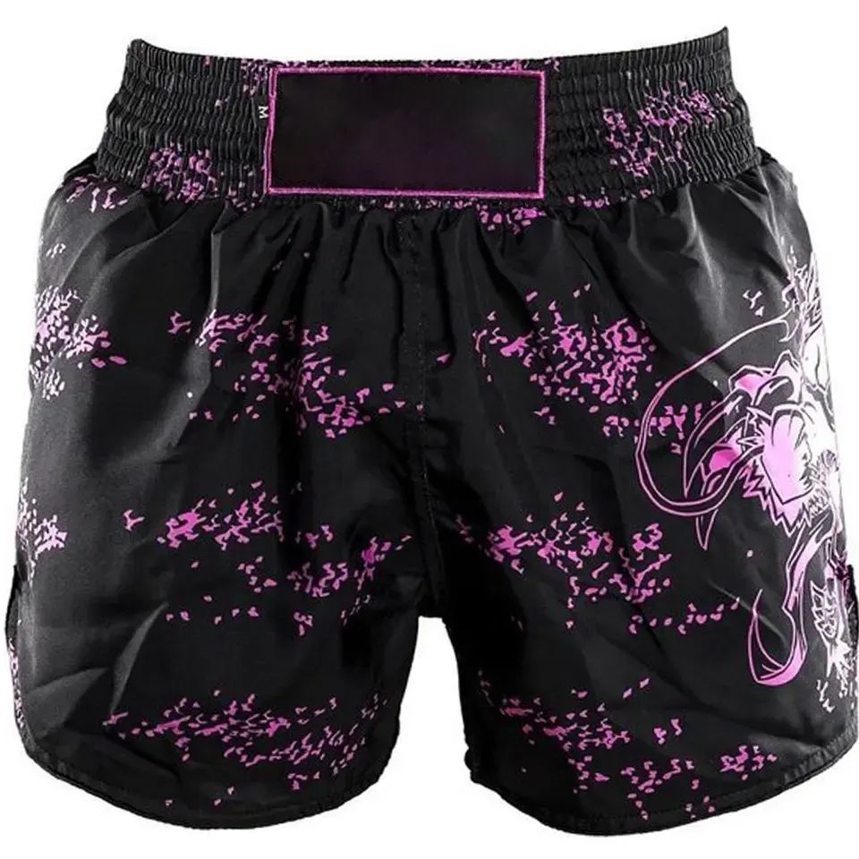 Wholesale Cheapest Womens Boxing MMA Shorts Kick Boxing Thai Shorts MMA Grappling Training Boxing Shorts