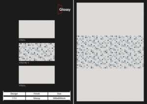 Carreaux muraux en céramique exclusifs 300x600mm pour salle de bain et cuisine, finition brillante ou mate, surface sculptée effet sucre, design mural intérieur luxueux - Product Image 5