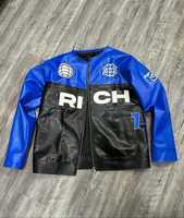 Chaqueta de motorista de piel sintética Vintage para hombre, prendas de vestir reversibles ligeras e informales, temporada de invierno negra con cierre de cremallera de piel de oveja