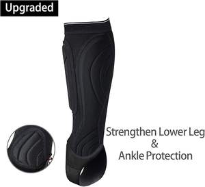 Protège-tibias en cuir G-Form en gros – Équipement de protection pour football, baseball, taekwondo - Product Image 5