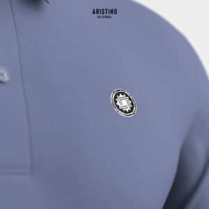 Camisa de Manga Corta para Hombre ARISTINO, Sólida, Sin Tejido, Corte Regular, Casual, 400g, 92% Poliéster, 8% Elastano, APS004EGP01 - Product Image 5