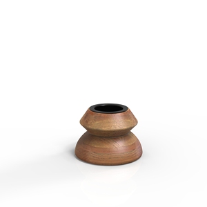 Dale a tu hogar un toque de elegancia rústica con el portavelas de madera Rustic Serenity para decoración del hogar - Product Image 5