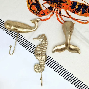 Anillos de Servilleta Modernos de Latón y Accesorios Metálicos para Decoración de Fiestas, Ecológicos - Product Image 1