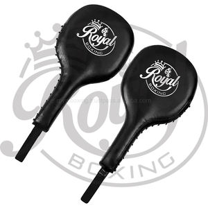 Best Selling Quality Fitness Training <b>Dummy</b> Paddles Custom Logo Wholesale for Taekwondo Muay Thai <b>Boxing</b> Made of Genuine Leather - Product Image 5