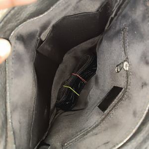 คอลเลคชั่นฤดูใบไม้ร่วงกระเป๋าสะพายหนังวัวแท้สไตล์โบฮีเมียนสำหรับผู้หญิงมีพู่ห้อยดอกไม้ขายดีไม่ซ้ำใคร - Product Image 3