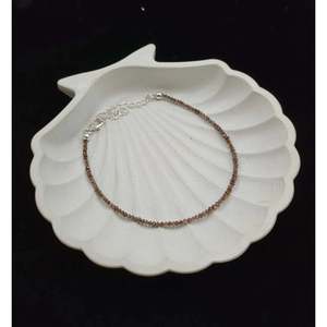Faceted Rondelle Diamond Beads <b>Bracelet</b> <b>Red</b> Diamond Bangle - Product Image 5