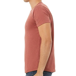เสื้อยืดผ้าคอตตอนผสมถักสำหรับผู้ชาย สไตล์สตรีทแวร์ ดีไซน์สั่งทำ OEM คุณภาพดีที่สุด สำหรับฤดูร้อน จากซัพพลายเออร์บังกลาเทศ - Product Image 2