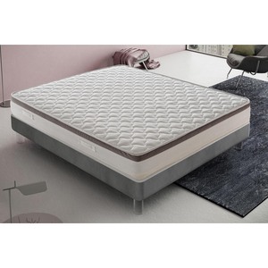Colchón Híbrido Franciacorta con 800 Muelles Ensacados, Espuma Viscoelástica MyMemory, Diseño Contemporáneo, Duradero, Comprimido al Vacío, Ortopédico, Mediano - Product Image 3