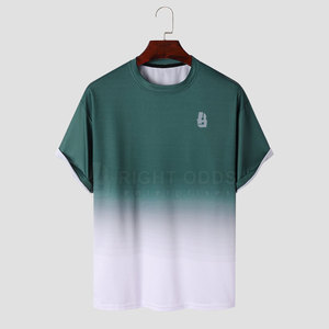 Camiseta de hombre de alta calidad con buen diseño Tela de punto de secado rápido Venta en línea Opciones de talla grande Hot New Stock Print Pattern - Product Image 1