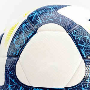 Professional Size 4 <b>Soccer</b> Ball – White Blue Design, Premium PU Cover, High Air Retention, Match & Training Football - Product Image 3