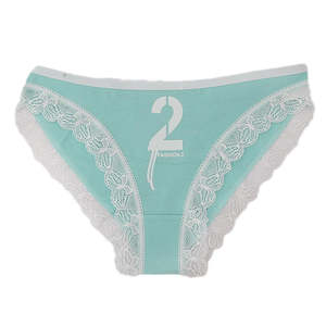 Culotte en dentelle pour femme - Cyan - Product Image 1