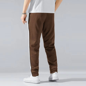 Pantalon pour hommes de qualité supérieure poche latérale cordon de serrage taille entraînement pantalon de survêtement ajusté pour hommes pantalon de rue - Product Image 2