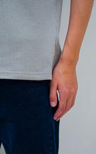 Camisas de Hombre al por Mayor de Alta Calidad Estilo Europeo y Americano, Tallas Grandes, Transpirables, Ecológicas, de Secado Rápido, de Poliéster/Algodón, a la Moda - Product Image 6