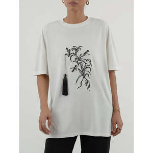 เสื้อยืดคิโตโก้ 100% ผ้าฝ้ายเจอร์ซีย์ ทรงปกติ รุ่นพื้นฐาน WC456 ดีไซน์ระบายอากาศได้ดี - Product Image 4