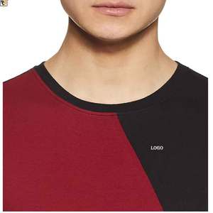 Freshh Garment Heavyweight Streetwear Blank <b>Vintage</b> Washed Tee Mens Boxy Cropped Oversized Distressed <b>Tshirts</b> panel cut and sew - Product Image 3