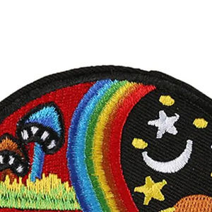 Parche Bordado de Alta Calidad, Tela de Sarga, Insignia de Hilo Metálico Personalizada al por Mayor, Parche Bordado con Logotipo de Diseño Grande Hecho a Mano - Product Image 3