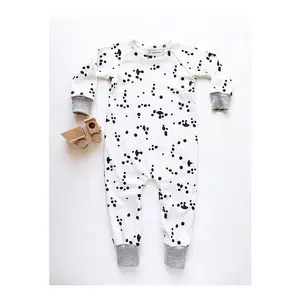 Peleles tejidos de algodón orgánico 100% para bebés, ropa personalizada para recién nacidos, ropa para bebés certificada, proveedores indios - Product Image 1