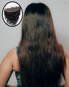 13x6 HD Lace Frontals 100% Virgin Remy péruvienne indienne cheveux naturels bruns et noirs Extensions de cheveux humains pour femmes - Product Image 2