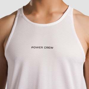 เสื้อกล้ามพาวเวอร์สำหรับผู้ชาย GAI สีขาว - Product Image 5