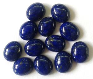 IGI certifié 12x16mm ovale naturel bleu Lapis Lazuli lisse Cabochon bonne couleur en vrac pour la fabrication de bijoux prix de gros - Product Image 2