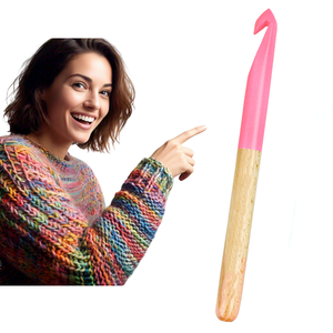 Votre marque à marge élevée B2B Crochet crochet ensemble toutes les tailles avec étui personnalisé accessoire de mercerie couture outils de tricot - Product Image 1