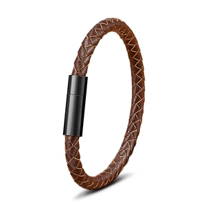 MenneM Bracciali Geometrici Placcati Oro per Uomo, 4-6mm, Stile Estetico Classico e di Tendenza - Regalo - Product Image 3