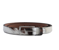 Ceinture en cuir de vachette pour homme, cuir véritable, boucle à ardillon, décontractée, longueur réglable, écologique, logo personnalisé, fournisseur OEM en gros
