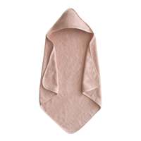 02 liste Serviette de bain à capuche en coton de bambou doux pour les nouveau-nés et les tout-petits Super absorbant Gender-Neutral Baby Shower Gift