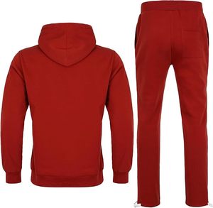 Fabricación profesional 100% chándal de algodón para hombres ropa deportiva de alta calidad entrenamiento gimnasio cómodos conjuntos con capucha - Product Image 6