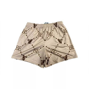 Fashionable Mens Sublimated Mesh Shorts Custom Printing Polyester Quick-Dry Fabric Shorts Perfect for Training and Daily Wear - Product Image 6