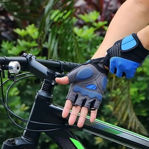 Guantes de Ciclismo Personalizados de Medio Dedo para Hombre y Mujer, Transpirables, Duraderos y Antideslizantes para Ciclismo de Carretera y Montaña - Product Image 3