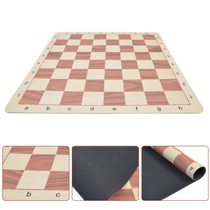 Bàn Cờ Cao Su Chất Lượng Cao Bộ Bàn Cờ Gấp 20 Inch Chống Trượt Sang Trọng Cho Các Trò Chơi Cờ Vua - Product Image 5