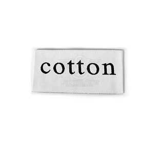 Personalized Cotton Customized Tags for Apparel & <b>Accessories</b>-Eco-Friendly Lightweight Design with Custom Options - Product Image 2