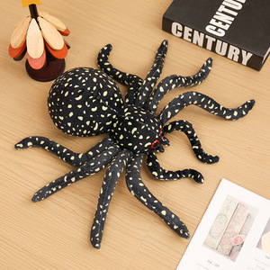 Farce d'Halloween : Fausse araignée en peluche réaliste, jouet en peluche doux et réaliste - Product Image 1