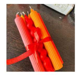 Radiants Bundle Scented <b>Candle</b> Valentine Theme Decorative <b>Candle</b> <b>Set</b> for Home Use for Best Price - Product Image 2