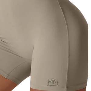 <b>Women</b> Zip Front One Piece Romper Stretch Fit Bodycon Short Sleeve Athletic Casual Streetwear Outfit - Product Image 6