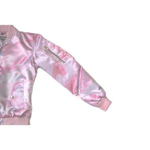 Bas prix hommes Sublimation Satin veste universitaire à manches longues 100% Polyester décontracté unisexe veste respirant Bomber veste pour hommes - Product Image 6