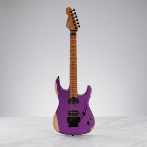 กีตาร์ไฟฟ้าระดับมืออาชีพ พร้อมระบบ Floyd Rose Tremolo ตัวบอดี้ทำจากไม้ Alder แข็งแรง คอทำจากไม้ Roasted Maple  พร้อมฮัมบัคเกอร์ SBS Alnico II รุ่น Steel VS260 - Product Image 1