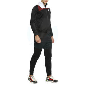 Combinaison de jogging légère Premium pour hommes avec impression de logo personnalisé Ensembles respirants pour la saison printanière - Product Image 4