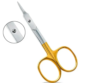 Meilleure vente ANAAIF poignée en céramique manucure cuticule ciseaux à ongles outil de beauté de haute qualité incurvé sûr fabricant de gros - Product Image 4