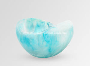 Bol en résine Vaisselle de qualité supérieure Ensemble de dîner Bol en résine créatif fait à la main pour la fête au meilleur prix - Product Image 2