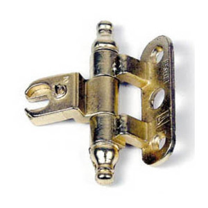 Cerniere per Mobili X Art. Blister A0059 Ottonato (pz.2) - Product Image 1
