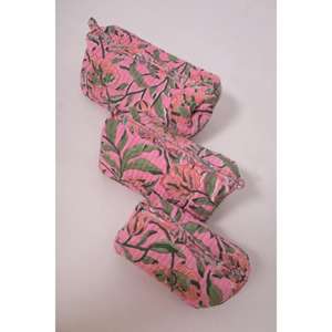 Durable Portable Printed Cotton Large Capacity Fashion Indian Travel Makeup Zipper for <b>Pouch</b> - Product Image 5