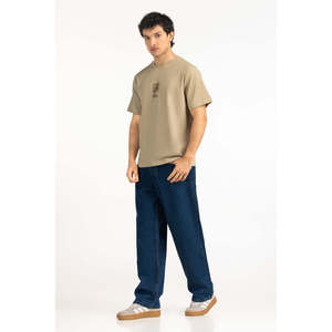 Camisetas Transpirables de Corte Holgado para Hombre y Mujer, Cuello Redondo, Diseño Gráfico, Venta al Por Mayor, Fabricante Personalizado - Product Image 3