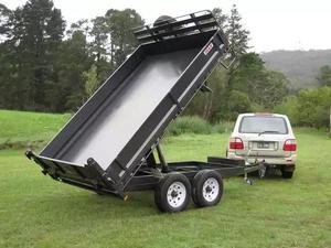 Remolque Agrícola de Alta Calidad de 4 Ruedas, de 3 a 10 Toneladas, Remolque Volquete en Existencia, Equipo para Tractor - Product Image 3